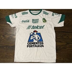 Club Leon Jersey Large Prima Green White Size XL Soccer Jersey Footbol